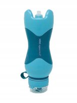 Butelka silikonowa bidon sportowy AquaSpray turkus 600 ml Llorens