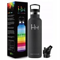 Butelka Termiczna 500Ml Stalowa Szczelna Na Kawę Herbatę Do Pracy Podróży