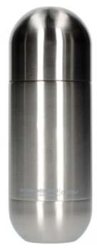 Butelka termiczna Asobu Orb 420 ml, srebrna - ASOBU