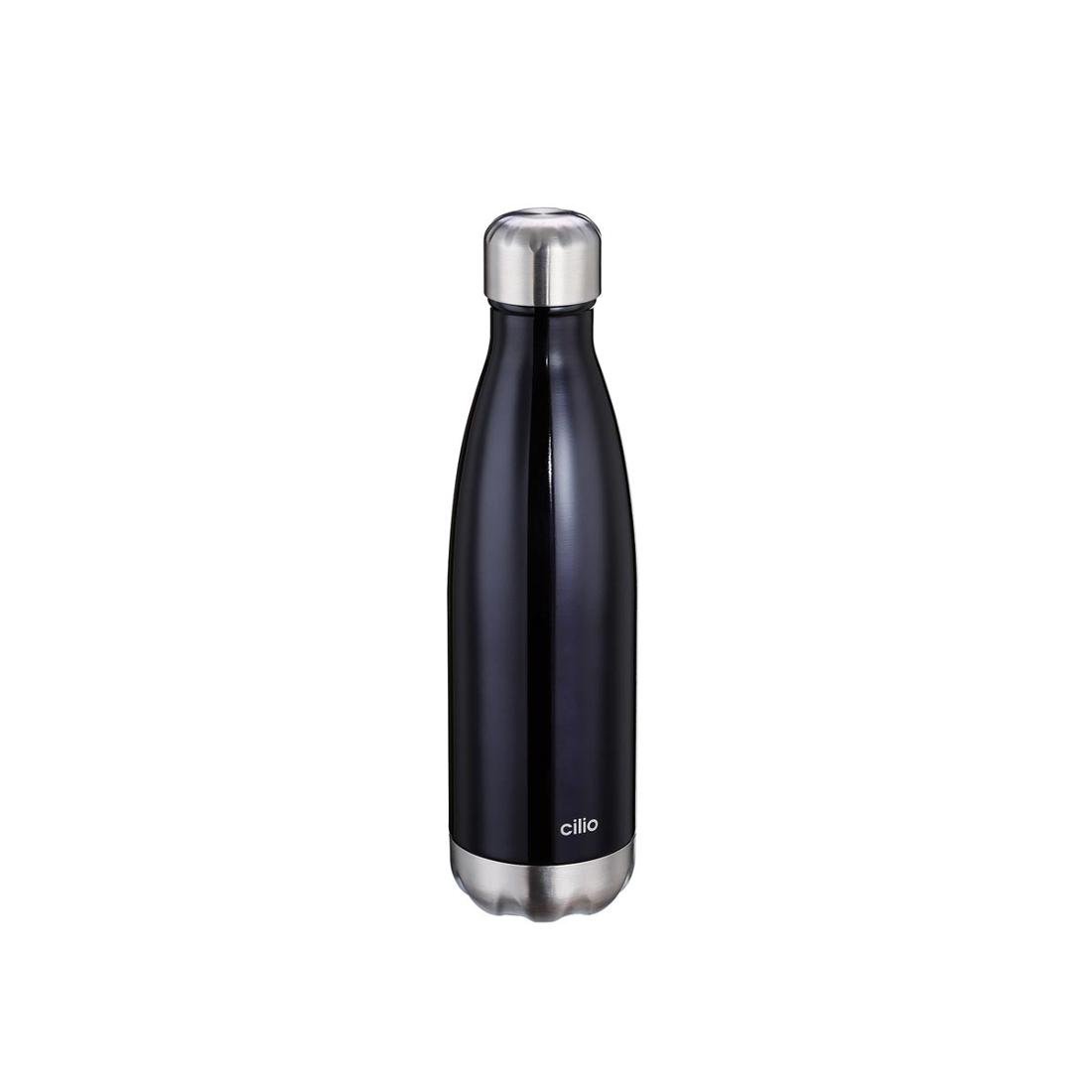 Butelka termiczna CLIO, czarna, 500 ml