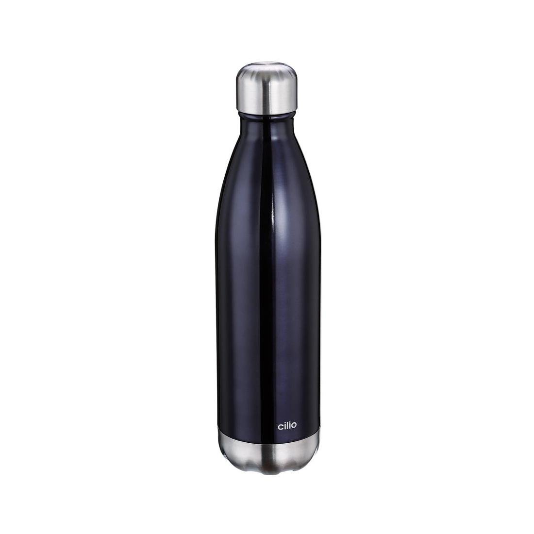 Butelka termiczna CLIO, czarna, 750 ml