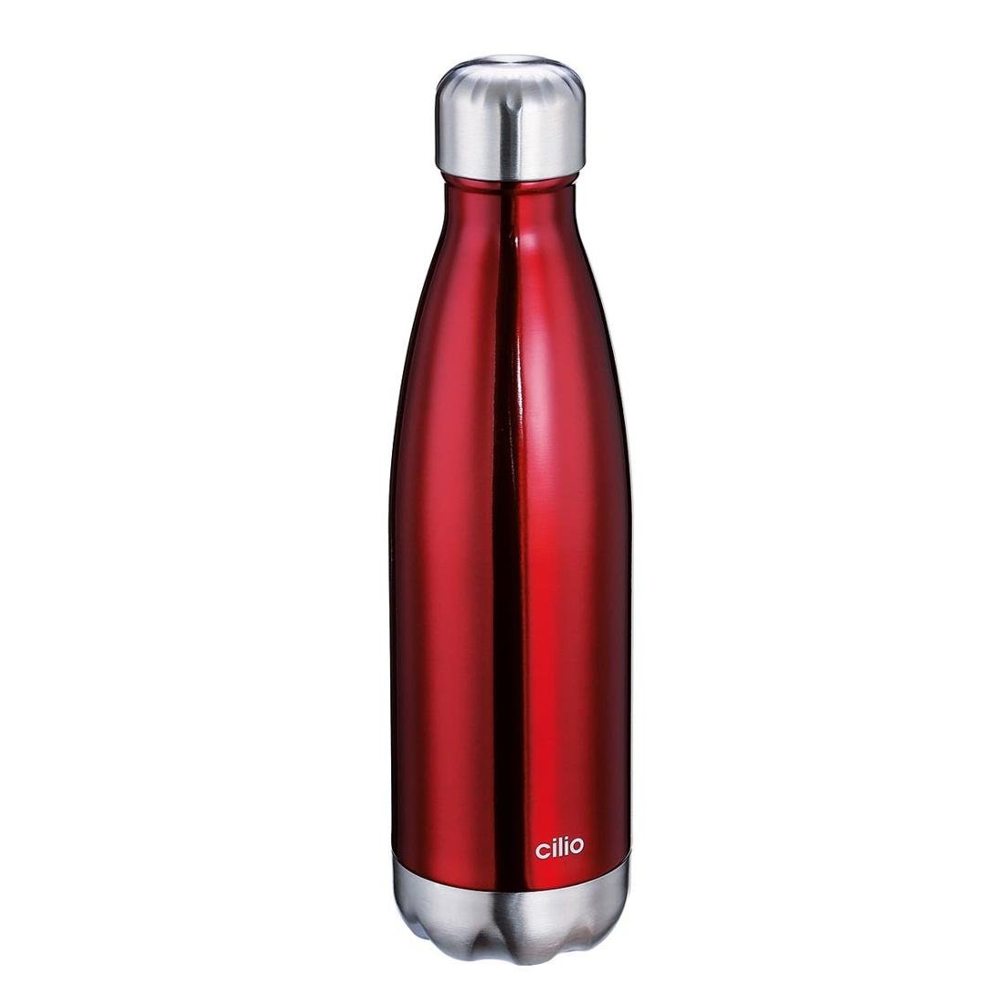 Butelka termiczna CLIO, czerwona, 500 ml