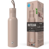 Butelka termiczna, termos 490 ml EASY Dafi beżowa/latte