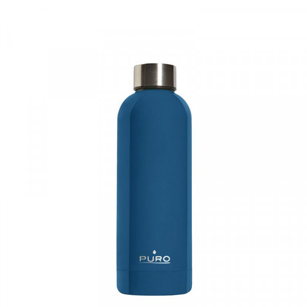 Butelka termiczna ze stali nierdzewnej Puro Hot&Cold 500ml (Dark Blue)