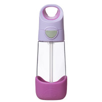 Butelka tritanowa ze słomką 450 ml, Sugar Plum, b.box