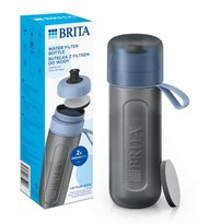 Butelka z filtrem Brita Active MicroDisc 2 szt. 0,6l błękitny