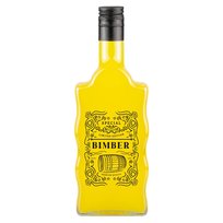 Butelka z nadrukiem na bimber fala 500ml