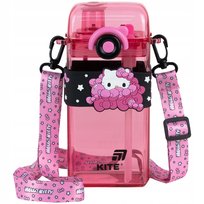 Butelka z tritanu z paskiem regulowanym dziewczęca 500 ml Hello Kitty Kite