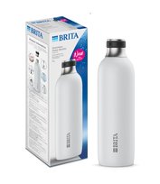 Butelka ze stali nierdzewnej Brita sodaTRIO 1l biały