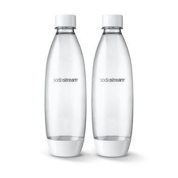Butelki SODASTREAM Fuse 1 l białe, 2 szt. - SodaStream