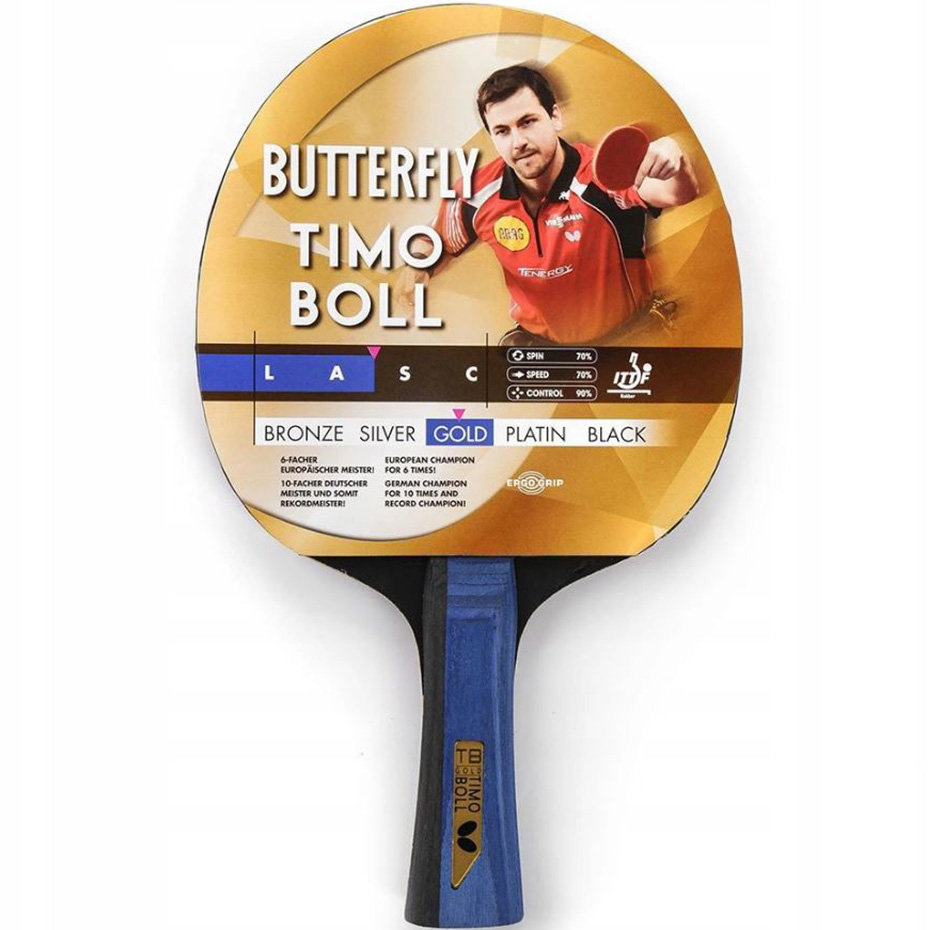 Butterfly, rakietka do tenisa stołowego Timo Boll Gold