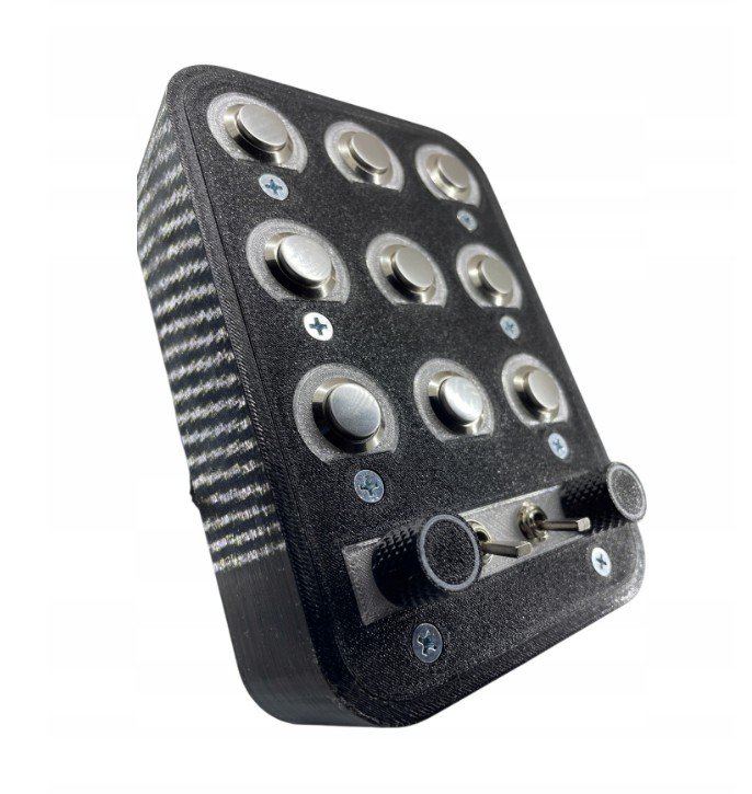Button Box symulator ETS ATS Assetto podświetlenie led Enkoder - Inna ...