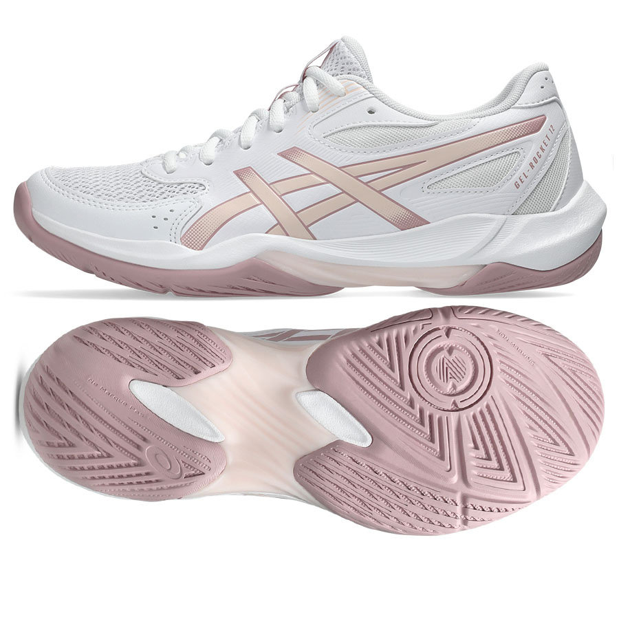 Buty Asics GEL-ROCKET 12 1072A119 103 37 1/2 biały