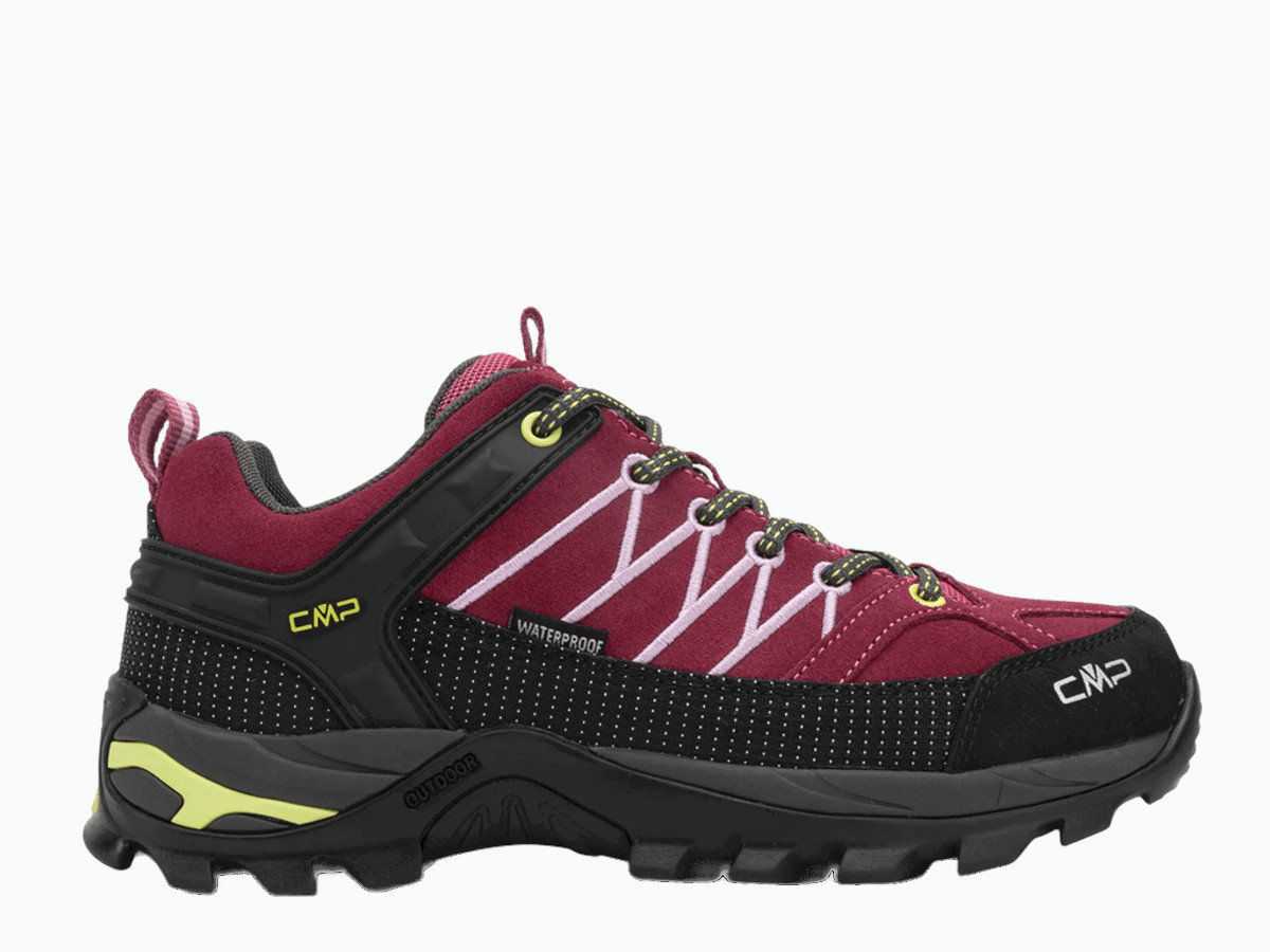 Cmp Buty damskie CMP 3Q13246-44ZU RIGEL LOW WMN TREKKING SHOES WP Czerwone