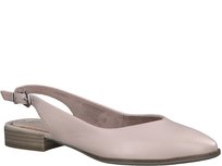 Buty damskie czółenka skórzane płaskie z odkrytą piętą Marco Tozzi 29408-36 Marco Tozzi