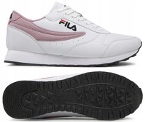 BUTY DAMSKIE FILA ORBIT LOW WOMEN BIAŁE SKÓRA SNEAKERSY ROZMIAR 37
