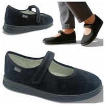 Buty Damskie Kapcie Ortopedyczne Rzep Dr Orto Zdrowotne Wygodne Czarne 37 DR ORTO
