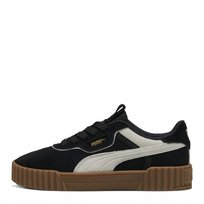 Buty Damskie Puma Carina 3.0 Luxe Suede Sneakersy Skórzane Na Platformie