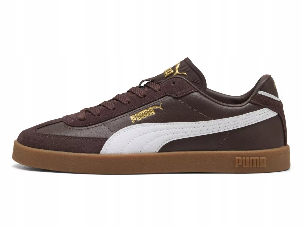 BUTY damskie PUMA CLUB 397447-50 skórzane sportowe trampki brązowe 40,5 ...