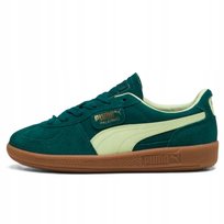 BUTY DAMSKIE PUMA PALERMO 39727113 SNEAKERSY NA CO DZIEŃ SKÓRZANE ZIELONE