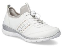 Buty damskie Rieker L3259-80 półbuty sportowe sneakersy białe -38 Rieker