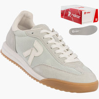 Buty Damskie RIEKER Półbuty Skórzane Sportowe Sneakersy Miętowe W4000-52 38 Rieker