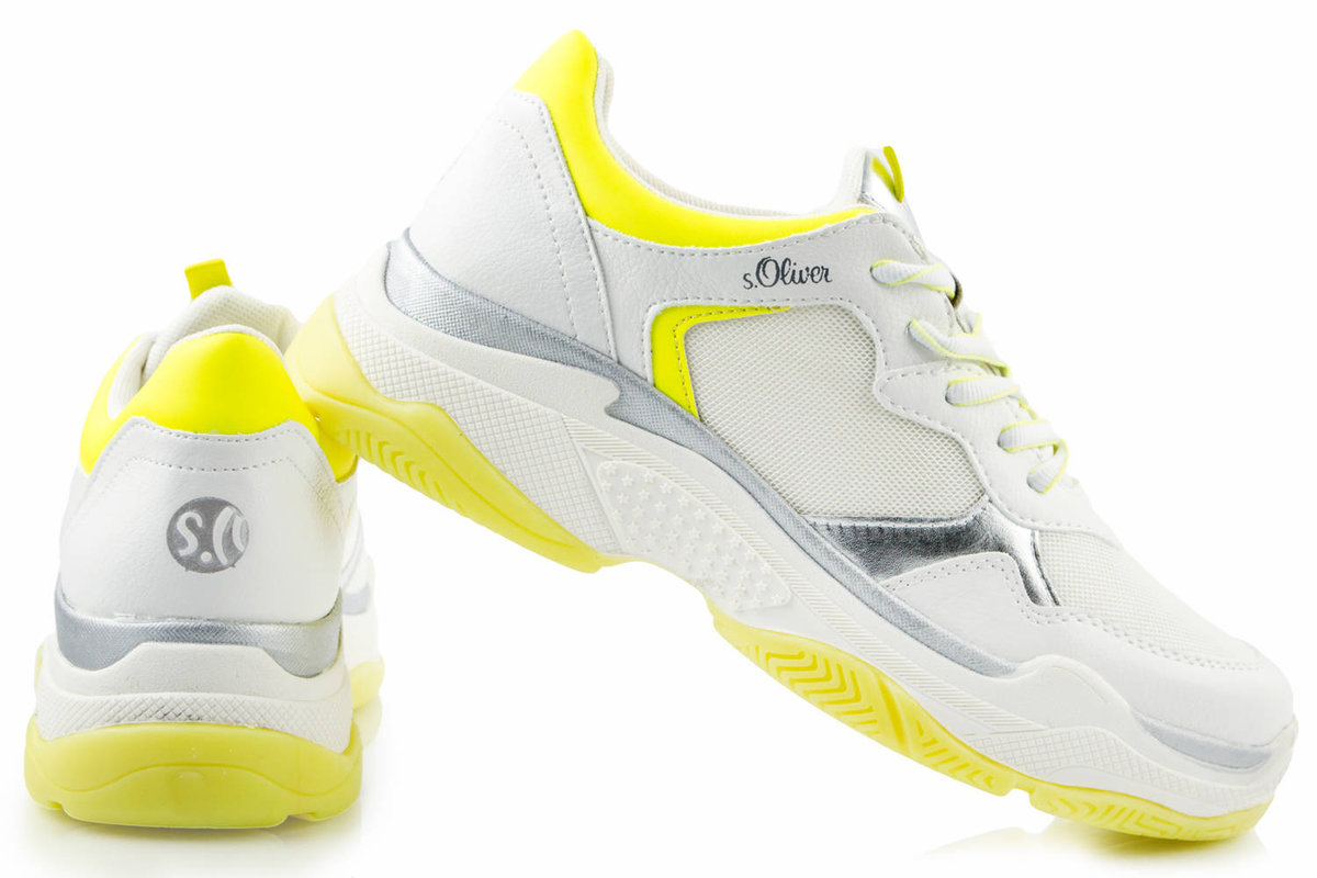 Buty damskie S.Oliver sneakersy białe -40 - Oliver | Sport Sklep EMPIK.COM