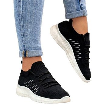 Buty Damskie Sportowe Sneakersy Czarne Katrin 36 - Inna marka