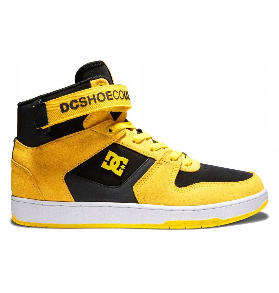 Buty Dc Shoe Pensford Hi wysokie BKY Żółte 42 DC Shoes Sport Sklep