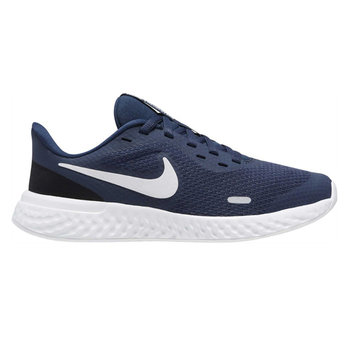 Buty do biegania Nike Revolution 5 granatowe BQ5671 402 - Nike