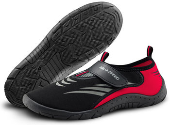 Buty do wody AQUA SHOE MODEL 27 35-46 : Rozmiar - Obuwie plażowe - 42, Kolor - Model 27 - D - czarny / czerwony - Aqua-Speed