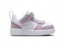 BUTY dziecięce NIKE COURT BOROUGH DV5458-134 dla dziewczynki różowe rzep 27 27 Nike