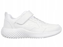 BUTY dziecięce SKECHERS sportowe 405626L-WHT lekkie białe na rzepę 35 SKECHERS