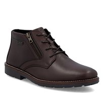 Buty męskie botki zimowe brązowe Rieker 15324 skórzane membrana na zamek-46 Rieker