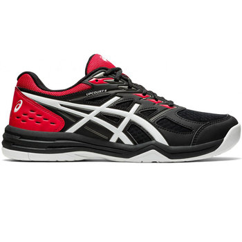 Buty męskie do siatkówki Asics Upcourt 4 czarno-czerwone 1071A053 002 - Asics