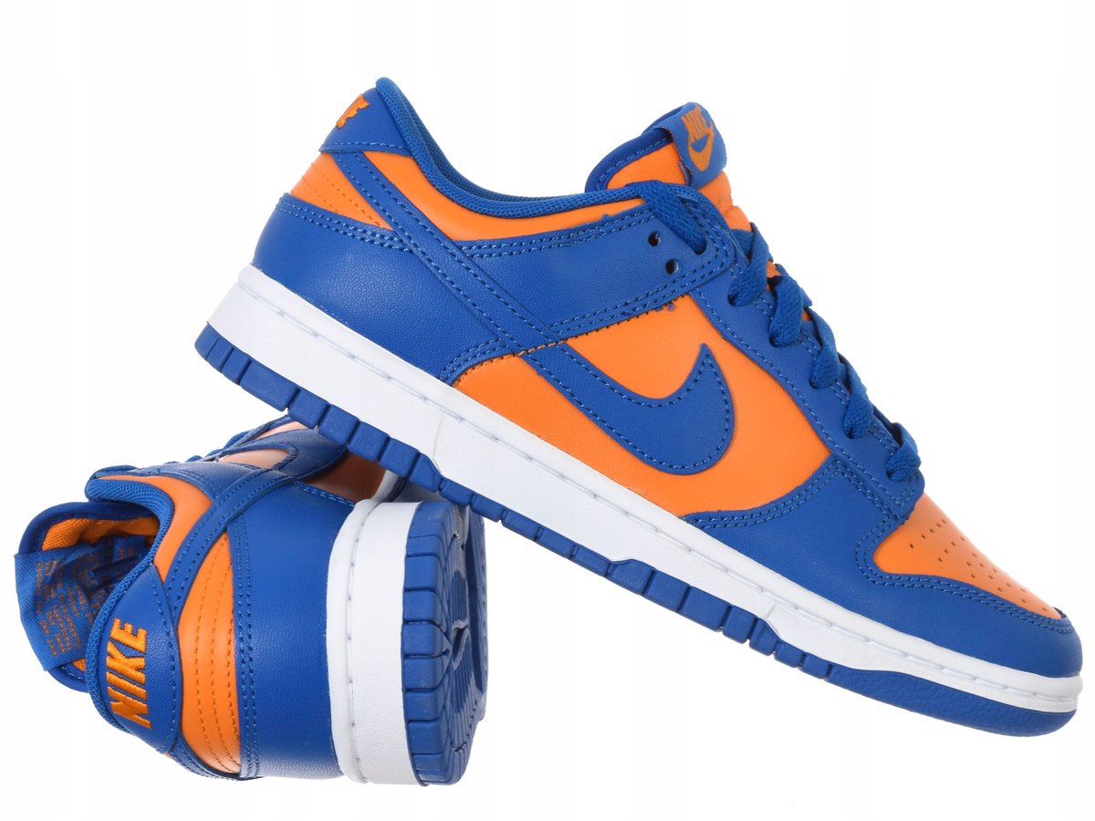 BUTY MĘSKIE - NIKE - DUNK LOW RETRO DV0833-800 sneakersy NIEBIESKIE ...