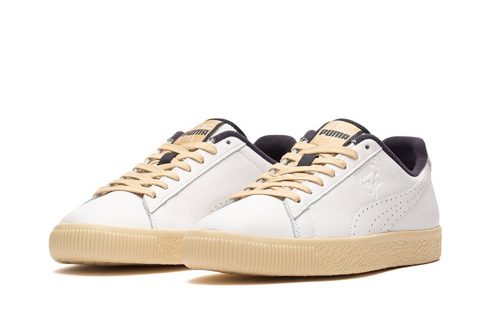 Buty męskie sportowe białe Puma Clyde Service Line 393088 01 42 - Puma ...