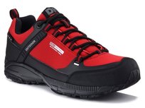 Buty męskie trekkingowe softshell impregnowane DK 1096 Predator czerwone-44