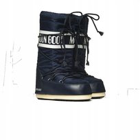 Buty Męskie Zimowe Śniegowce Moon Boot Nylon Navy Moon Boot