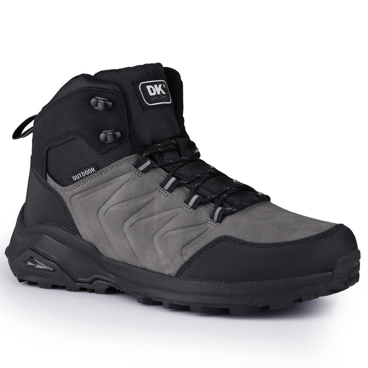 Buty męskie zimowe trekkingowe DK EXEC VB17115 GREY BLACK 43