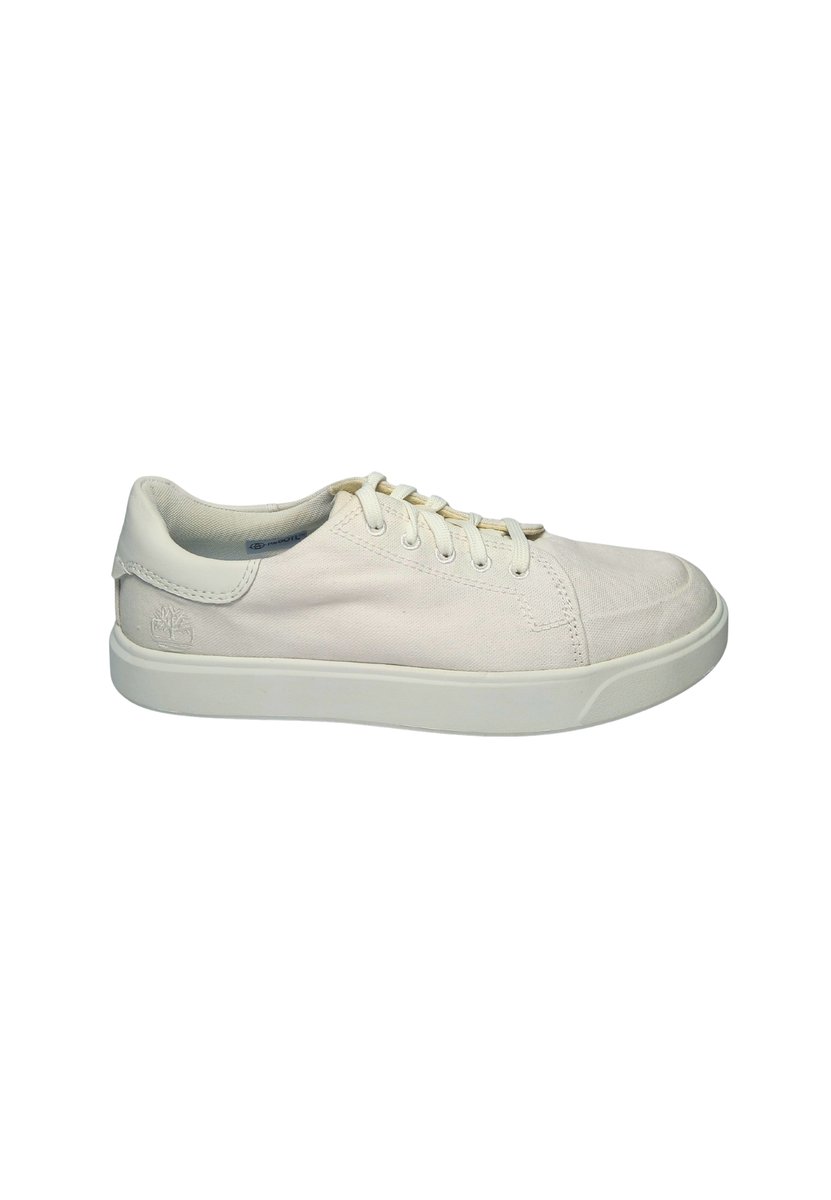 buty mężczyzna Timberland Emerson Street Low Lace Sneaker White Canvas