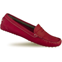 Buty Mokasyny Damskie Lacoste Czerwone Skórzane Oryginalne Ze Skóry Naturalnej Modne Stylowe Wsuwane 36 Lacoste