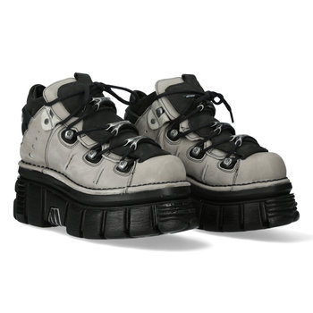 buty NEW ROCK ALASKA PERLA, NOBUCK NEGRO, TOWER NEGRO E14 + LATERAL [M-106-C96]-41 - Inna marka