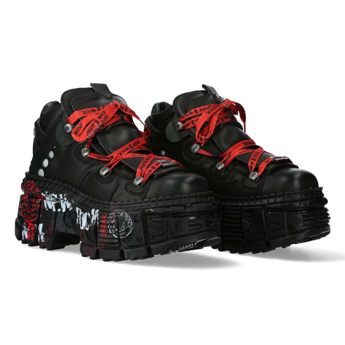 buty NEW ROCK CRUST NEGRO, TANK CASCO NEGRO PRINT 1 [M-WALL106-C9]-38 ...