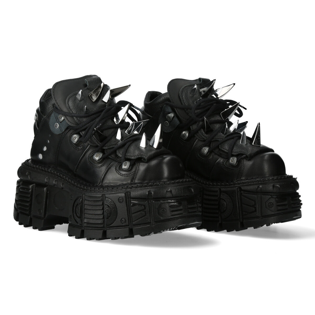 Buty New Rock Crust Negro, Tank Negro Sin Herrajes [M-106G-C1]-40 - NEW ...