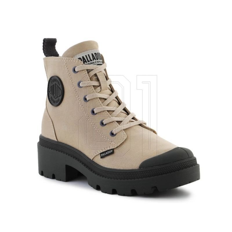 Palladium PAMPA HI ZIP WL Grigio - Consegna gratuita | ! - Scarpe Stivaletti Donna 115,78