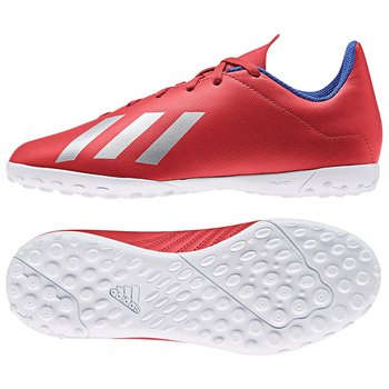 Buty piłkarskie halówki, dla dzieci, Adidas, rozmiar 38 2/3, X 18.4 TF J BB9417, BB9417 - Adidas