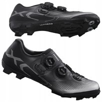 SHIMANO シマノ SPD XC7 SH-XC701 BLACK 42 美品 Buty MTB Shimano SH-XC701 Boa czerwono-czarne - Rowertour.com