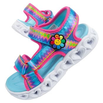 Buty sandały Skechers [302675L/MLT] LED-37 - Inna marka