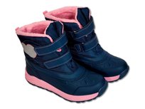 Buty Śniegowce Cleve Rozmiar 33 - Dziewczęce Granatowe Cleve